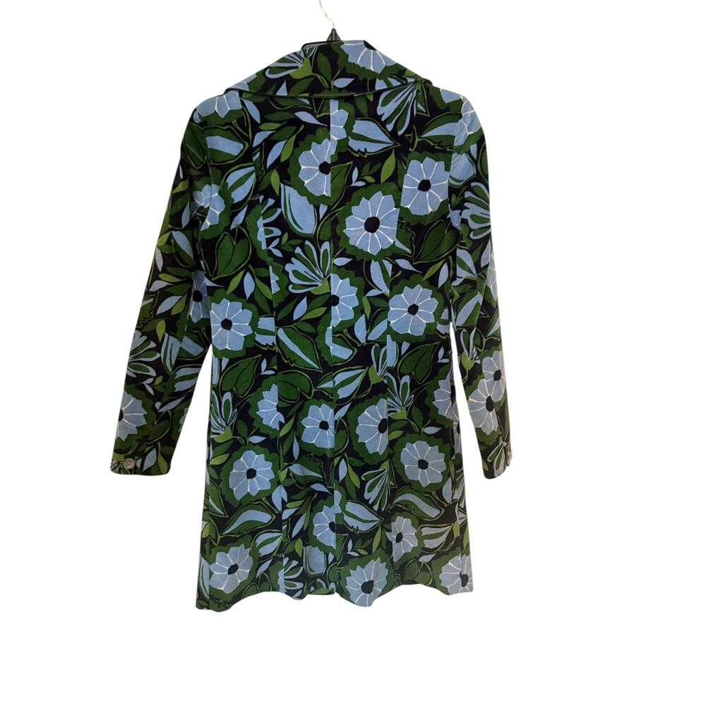 Nwot Sigrid Olsen Button Down Large Flowered Coat… - image 2